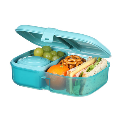 Sistema Ribbon Lunch To Go matlåda, 1,1 L - Teal Stone