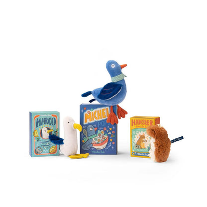 Moulin Roty Mjukisdjur med skallra - Duvan Michel