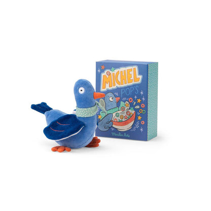 Moulin Roty Mjukisdjur med skallra - Duvan Michel