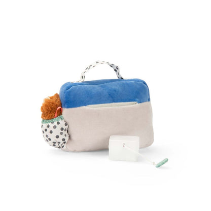 Moulin Roty Gosedjur med musikuppdragning, Radio 22 cm - Puce &amp; Pilou