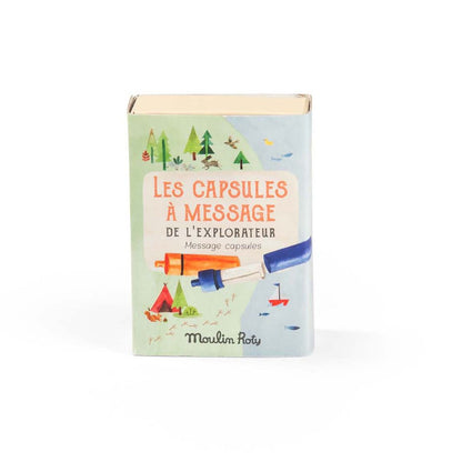 Moulin Roty, nyckelring med kapsel för hemliga meddelanden, 2 st - Le Jardin du Moulin