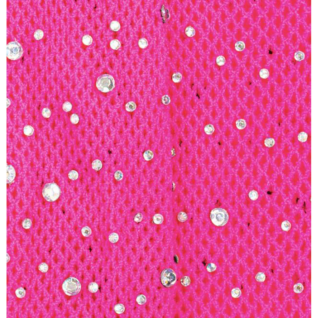 Great Pretenders utklädningskläder, nätstrumpbyxor med strass - rosa