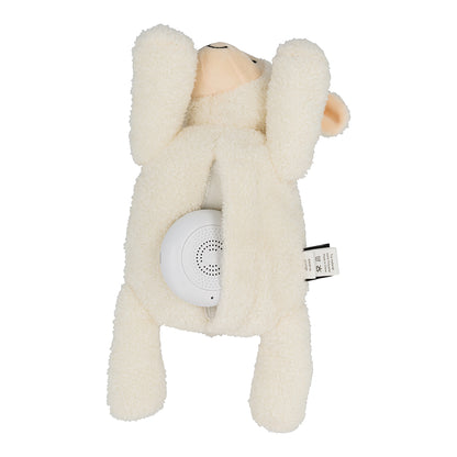 Flow Amsterdam Hjertelydsbamse med uppladdningsbart batteri, Rosie beige