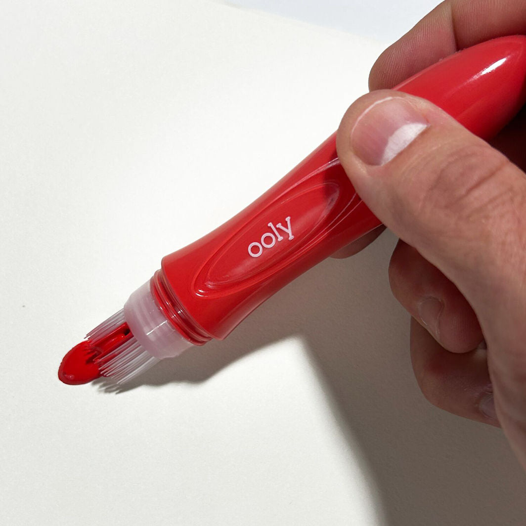 OOLY Plakatmaling i pensel 6 stk, Easy Squeezy