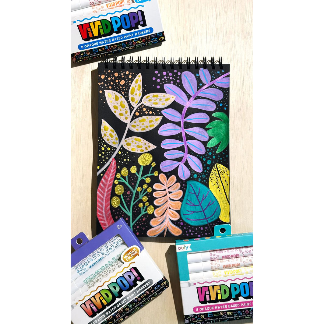 Ooly Akryl tuscher 8 stk - Vivid Pop Classic