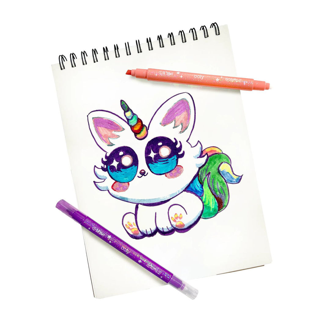 Ooly Trylletusser 12 stk, Switch-eroo Glitter