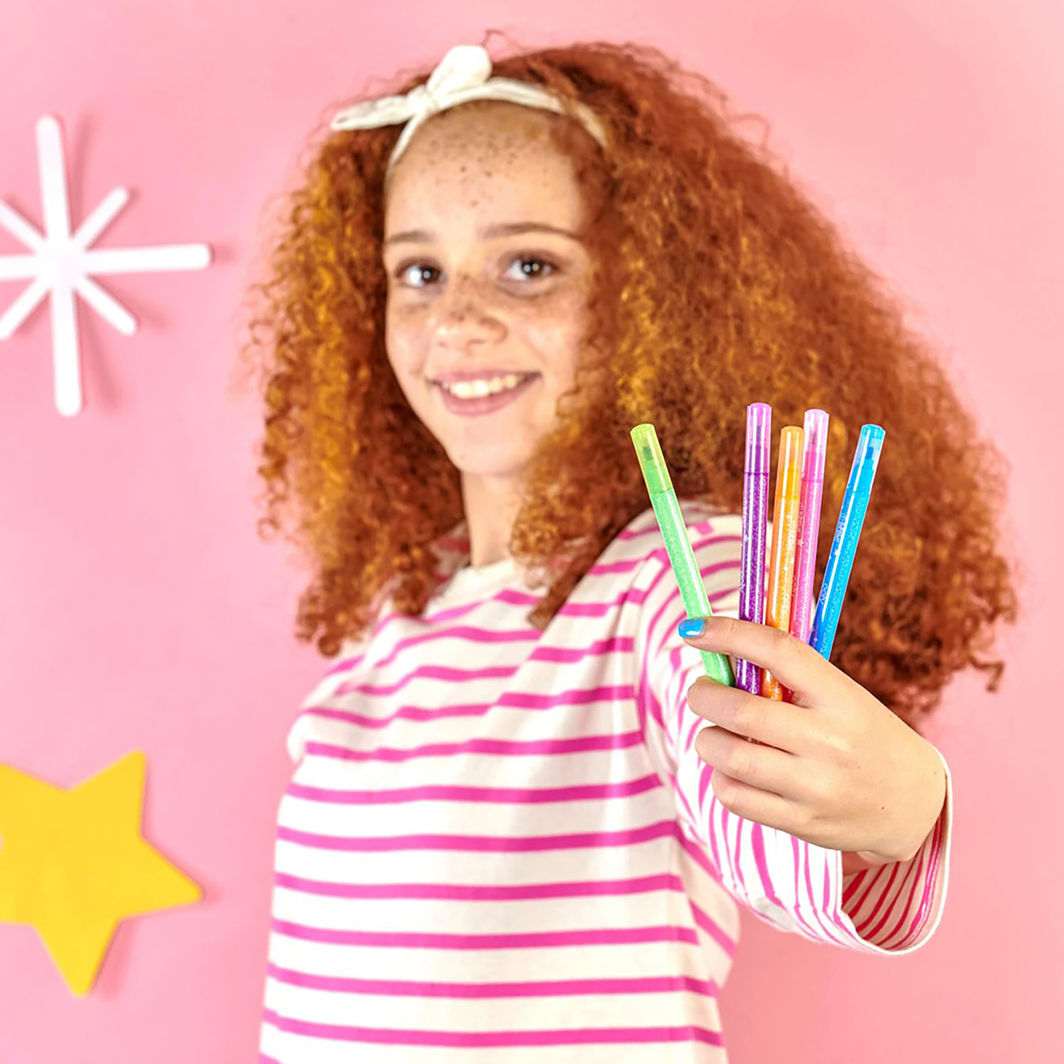 Ooly Trylletusser 12 stk, Switch-eroo Glitter