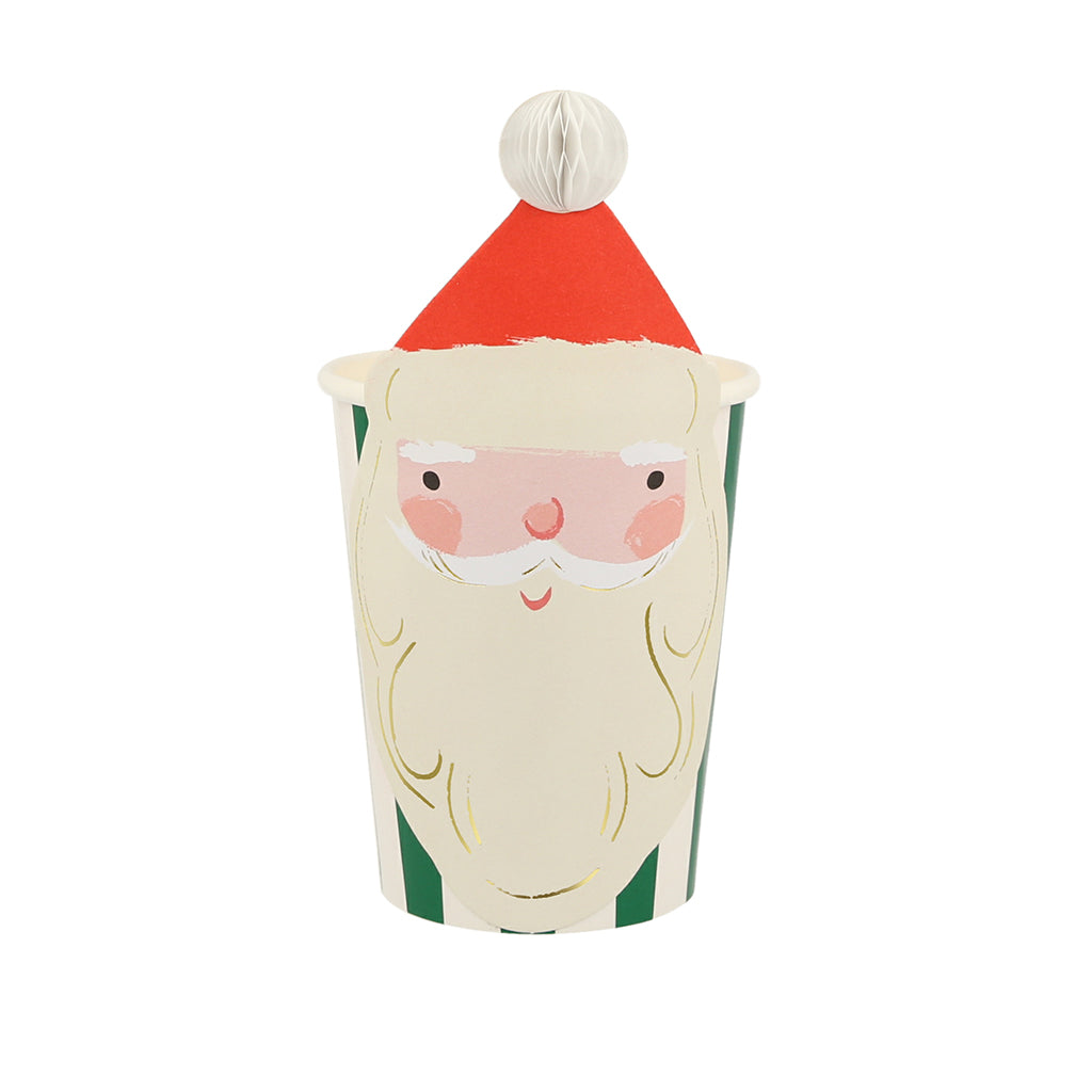 Meri Meri pappersmuggar, Christmas honeycomb – 8 st