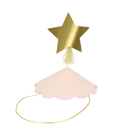 Meri Meri partyhattar, Happy icons party hats - 6 st.