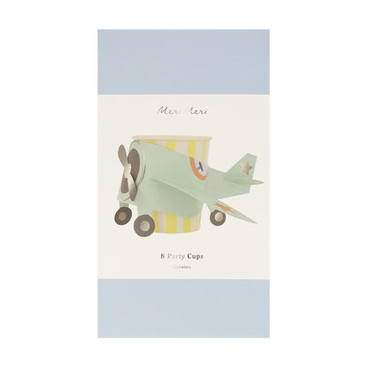 Meri Meri pappersmuggar, Plane cups – 8 st