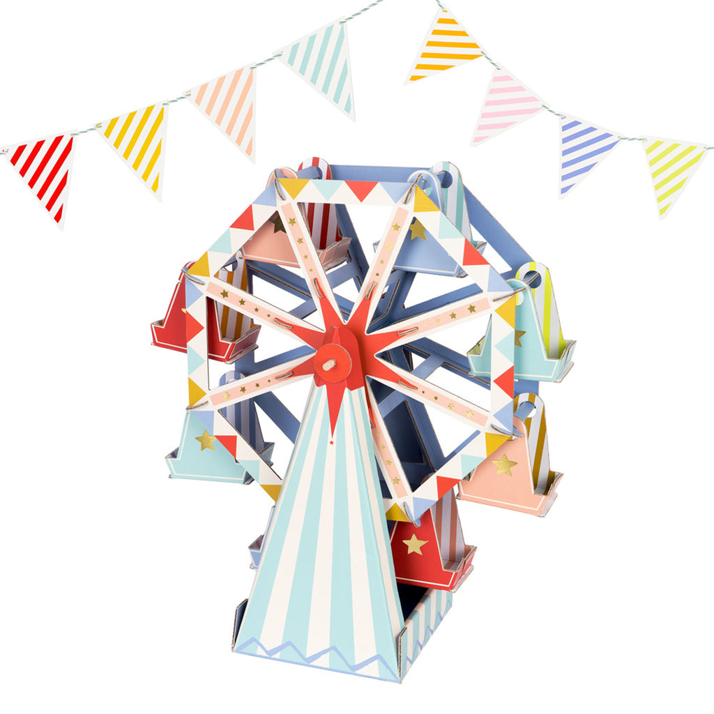 Meri Meri bordsdekoration, Cupcake och snacks Pariserhjul