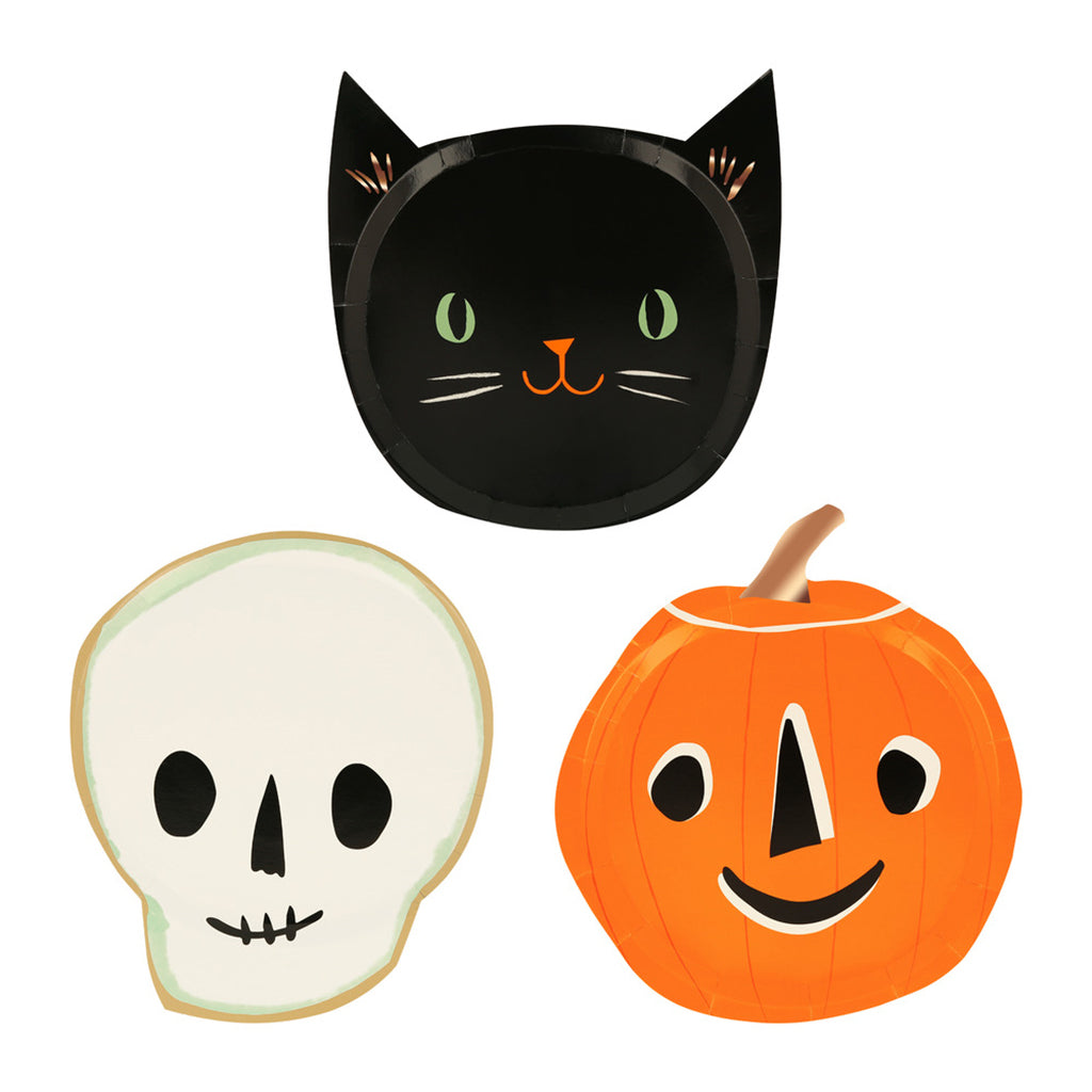 Meri Meri Paptallerkener, Halloween, It&