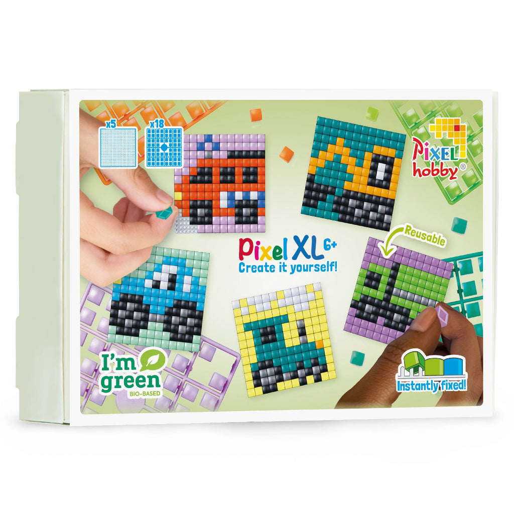 Pixel mosaic, XL mosaic perler, Temabox – Fordon
