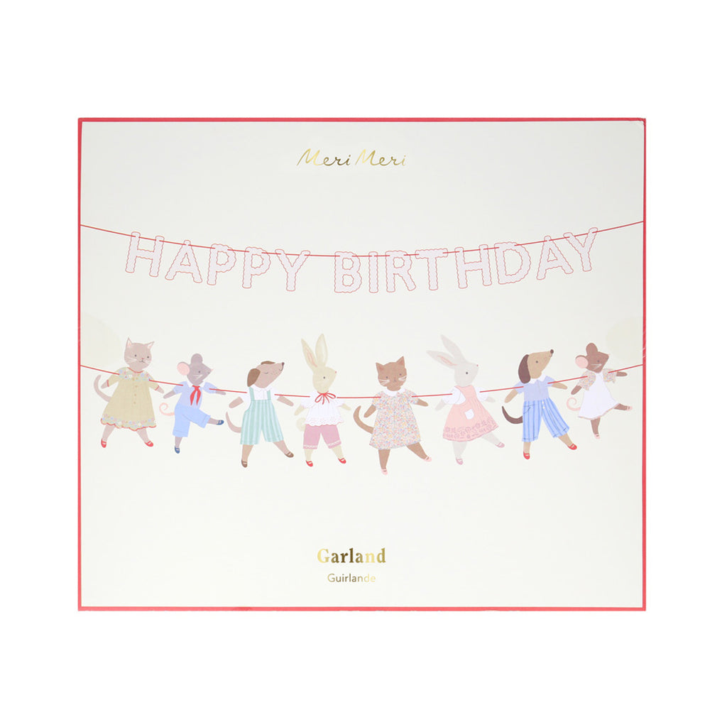 Meri Meri girlang, Animal friends - 1,8 m