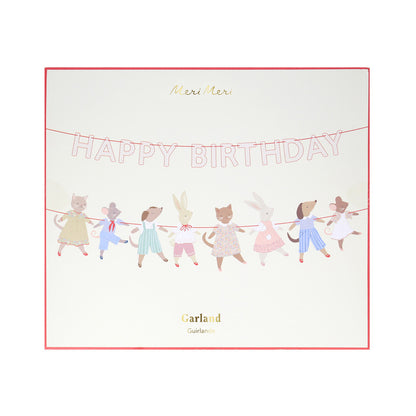 Meri Meri girlang, Animal friends - 1,8 m