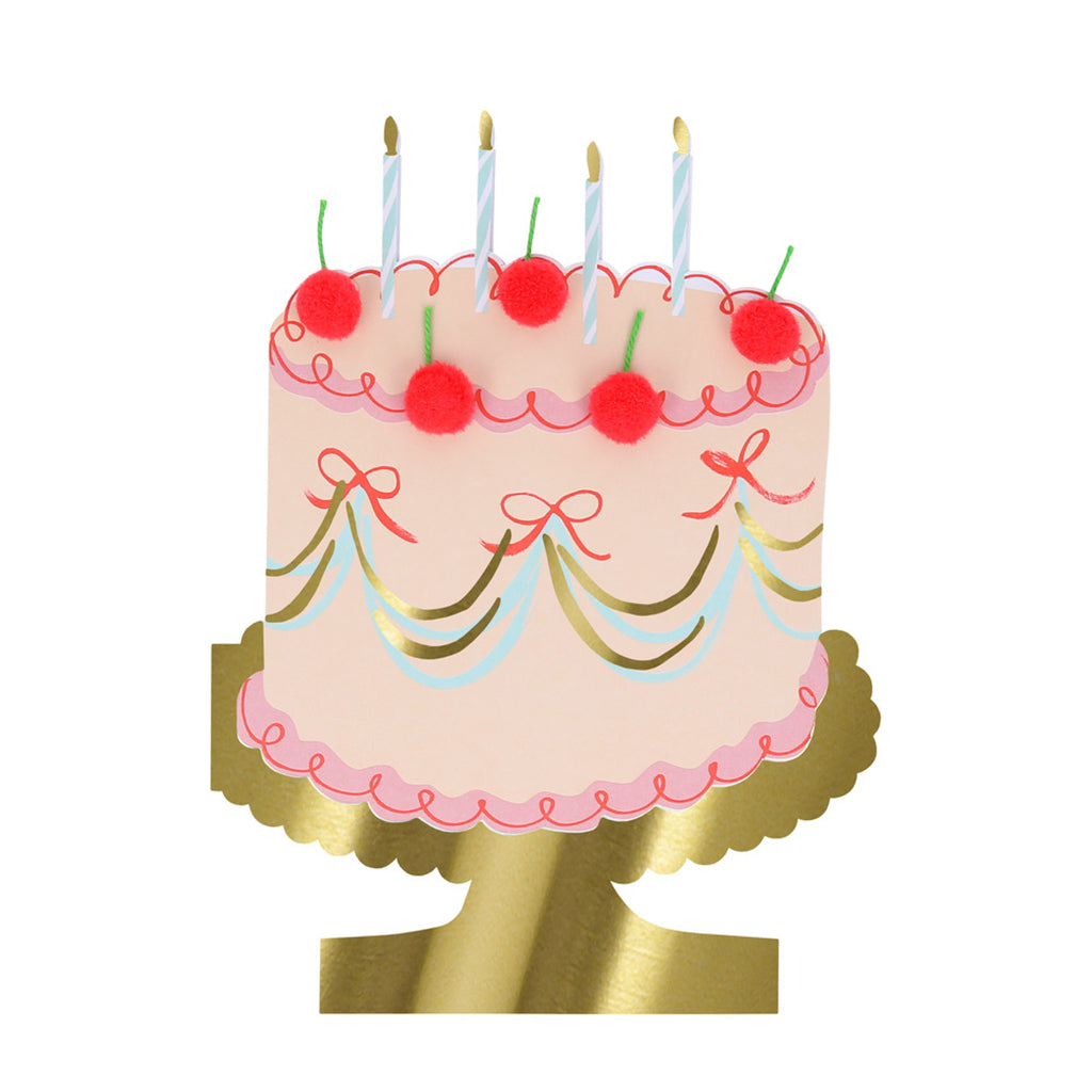 Meri Meri födelsedagskort, Cherry