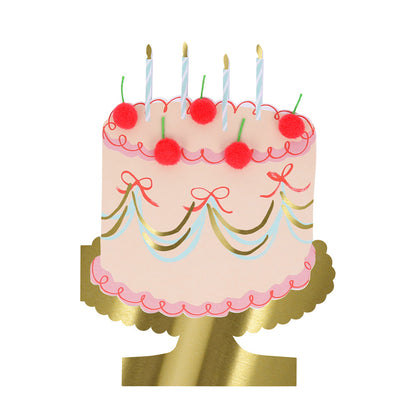 Meri Meri födelsedagskort, Cherry