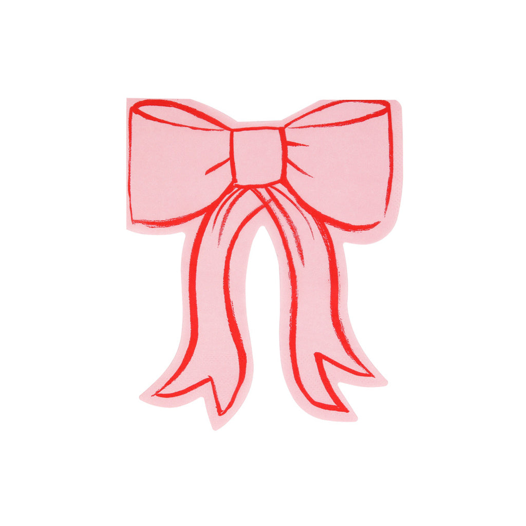 Meri Meri servetter, Rosett - 16 st.