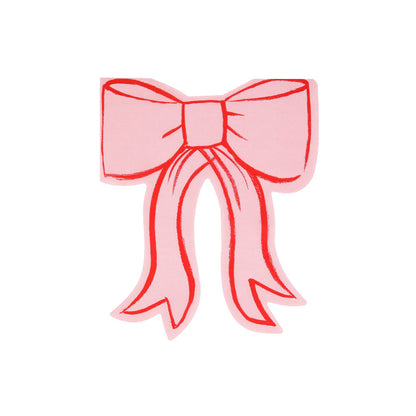 Meri Meri servetter, Rosett - 16 st.