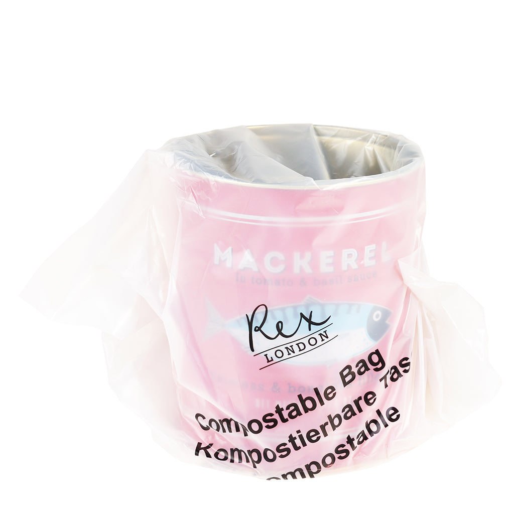 Rex London Medium, metaldåser til opbevaring, sæt m 2 stk - Fish