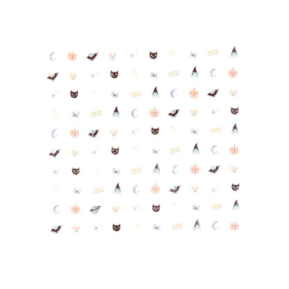 Meri Meri nagelklistermärken, Halloween – 200 st.