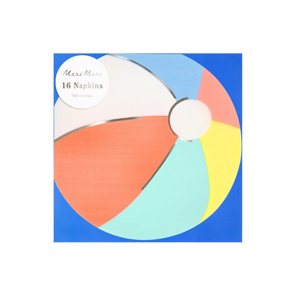 Meri Meri servetter, Beach Ball
