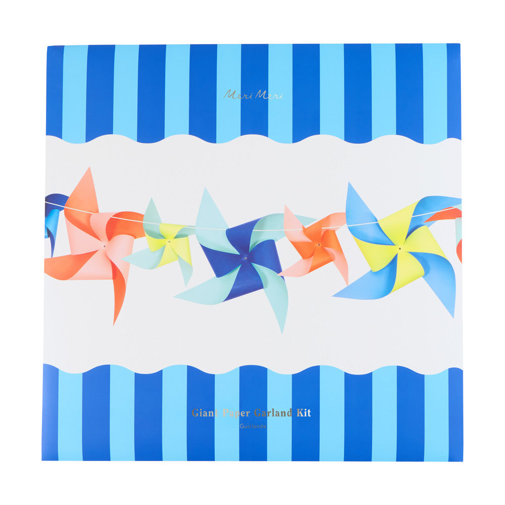 Meri Meri Giant Pinwheel Garland Kit