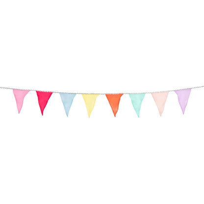 Meri Meri girlang i organza, Pastel Rainbow