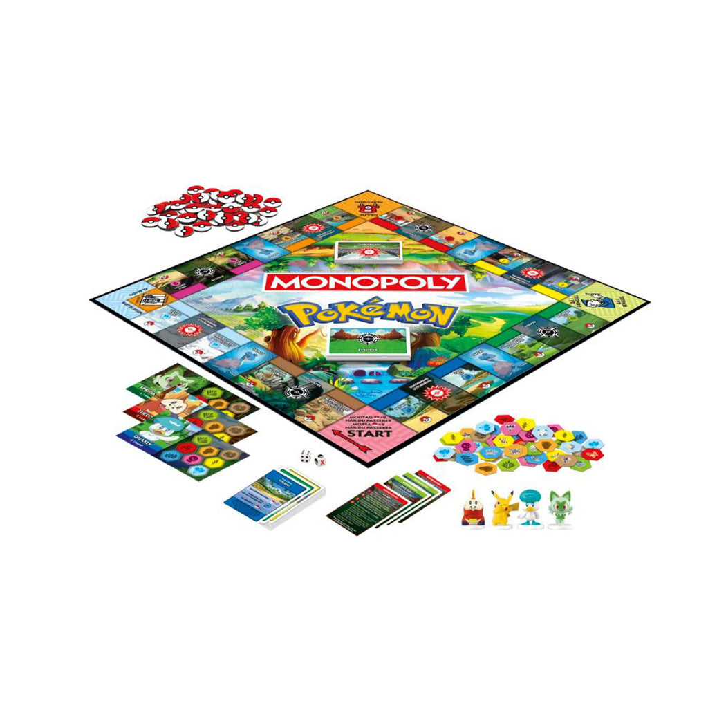 Hasbro Monopoly Pokemon DK/NO