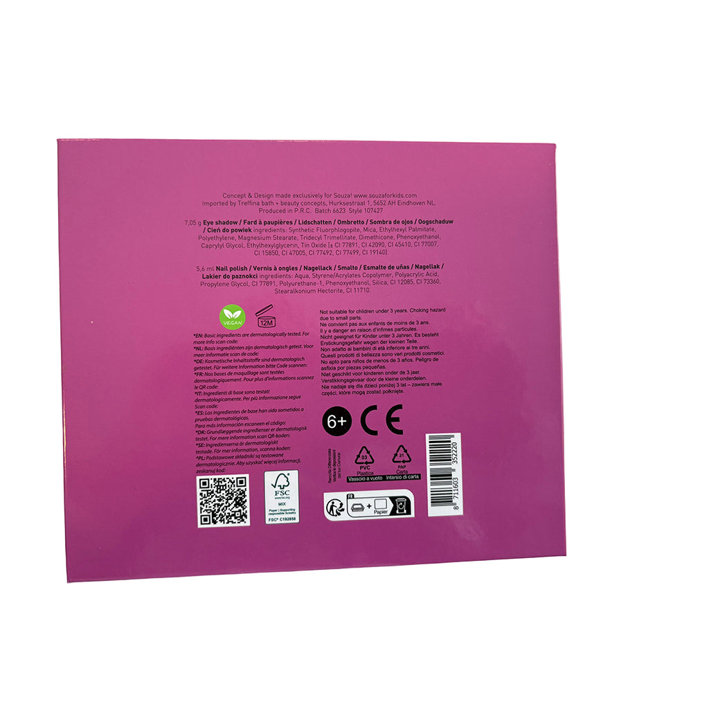 Souza sminkset för barn, Presentask - Hjärta