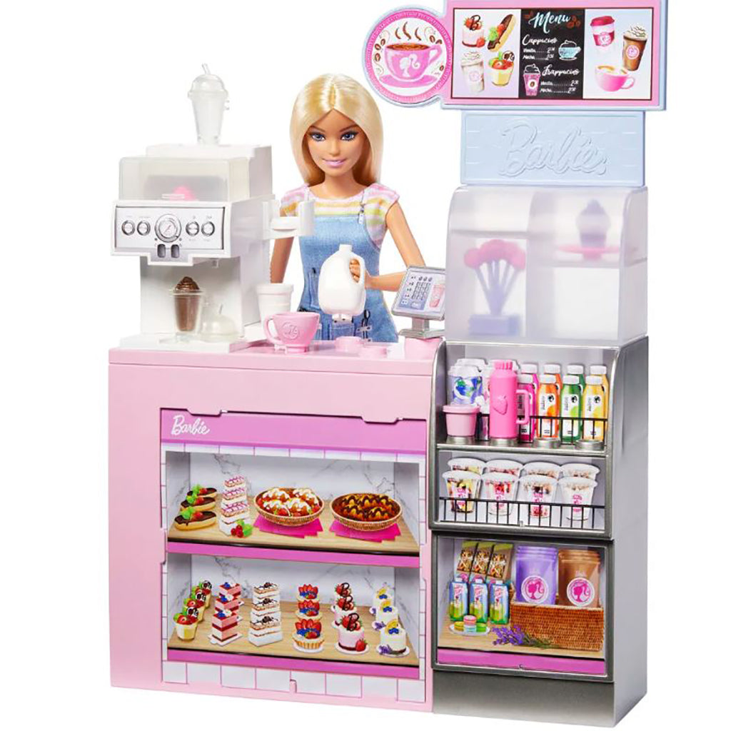 Barbie Career Coffee Shop, Barbie-docka med kaffebar