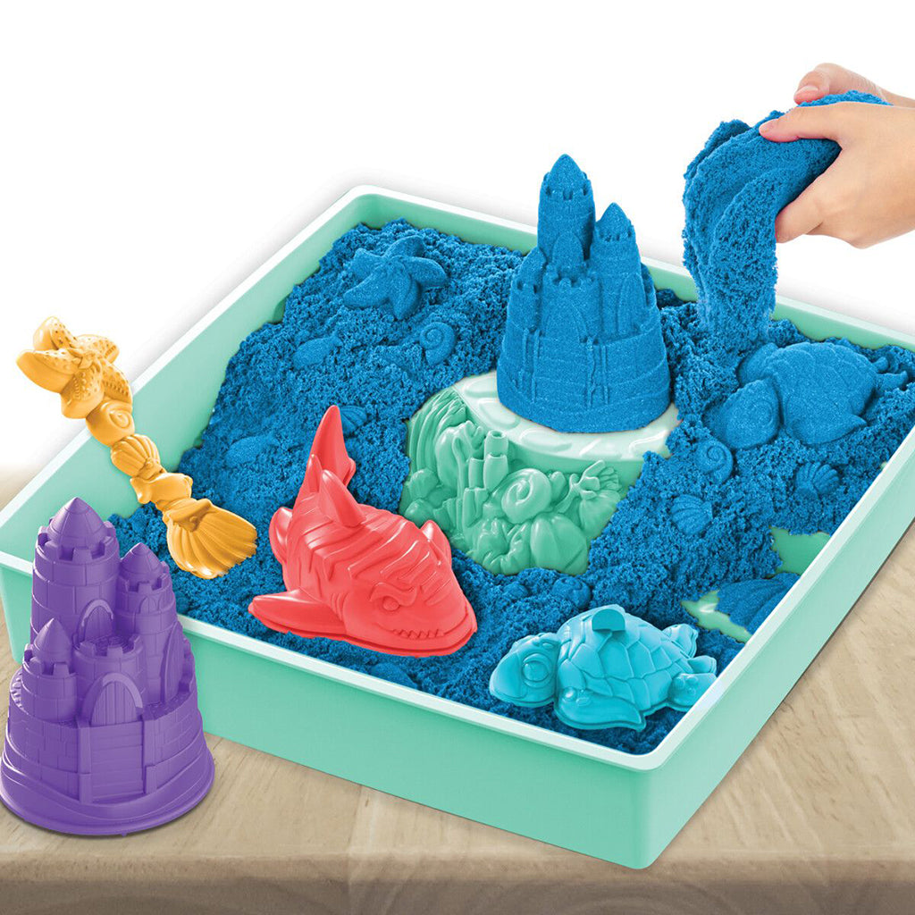 Kinetic Sand, Sandlådeset - Blå