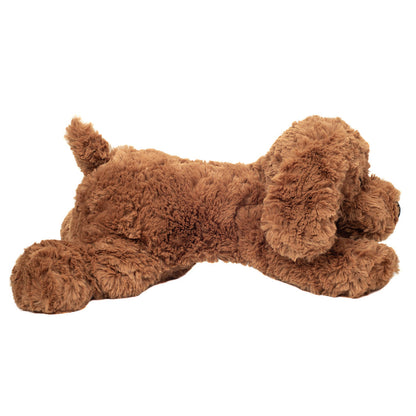 Teddy Hermann - Liggande hund brun 30 cm