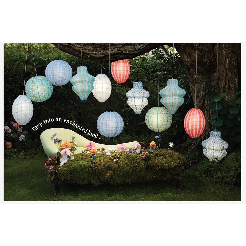 Meri Meri rispapperlykta, Mushroom, 3-pack - UTAN LJUSKÄLLA