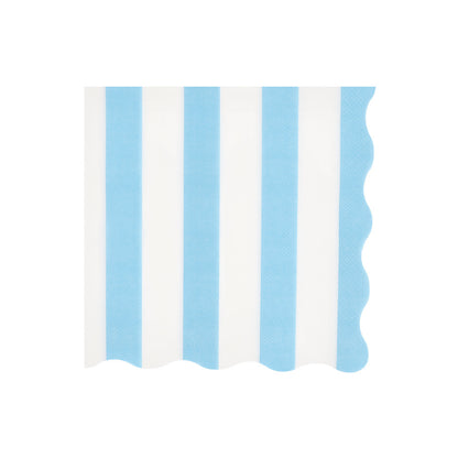 Meri Meri servetter, Beach Striped str. L - 16 st.