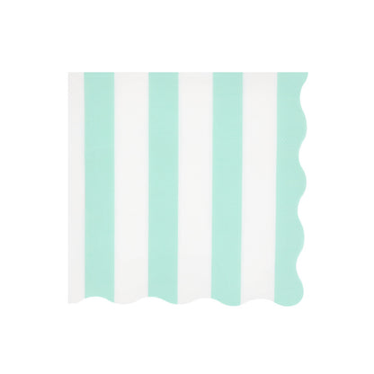 Meri Meri servetter, Beach Striped str. L - 16 st.