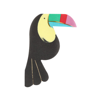 Meri Meri servetter, Toucan - 16 st.