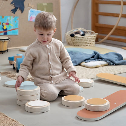 Sebra balansbana i trä, Woodland