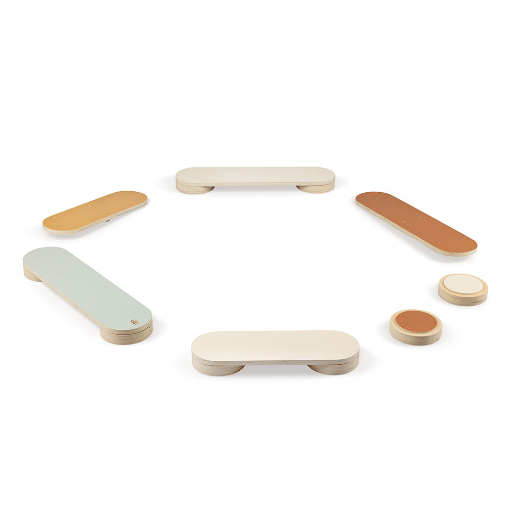 Sebra balansbana i trä, Woodland