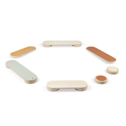 Sebra balansbana i trä, Woodland