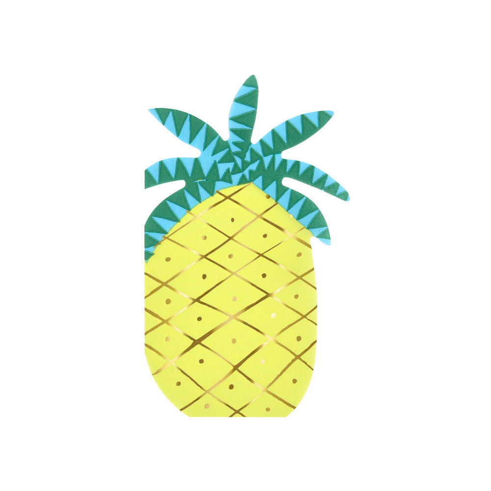 Meri Meri servetter, Pineapple - 16 st.