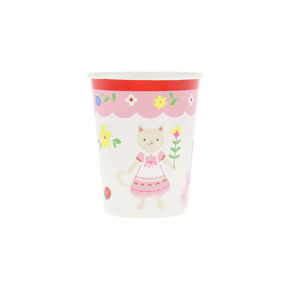 Meri Meri pappersmuggar, Kitten Club - 8 st.