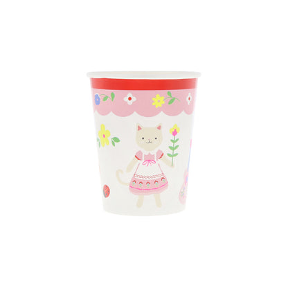 Meri Meri pappersmuggar, Kitten Club - 8 st.