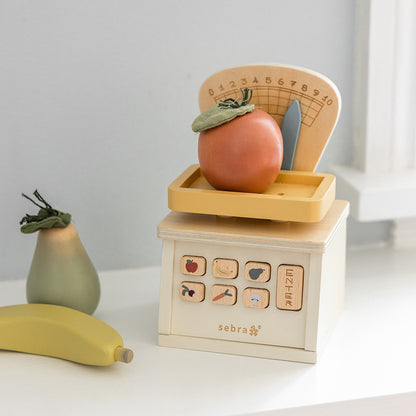 Sebra Köpmansvåg i trä