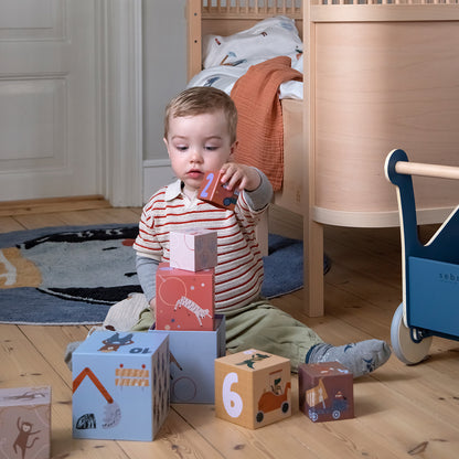 Sebra stapelblock, Toes/Builders