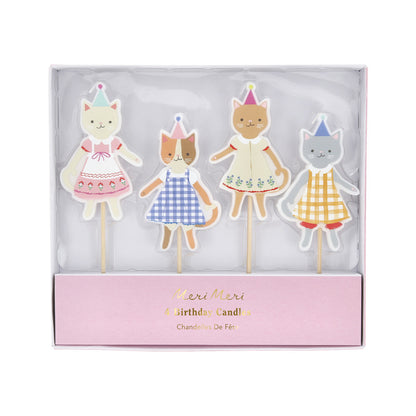 Meri Meri tårtljus, Kitten Club Candles