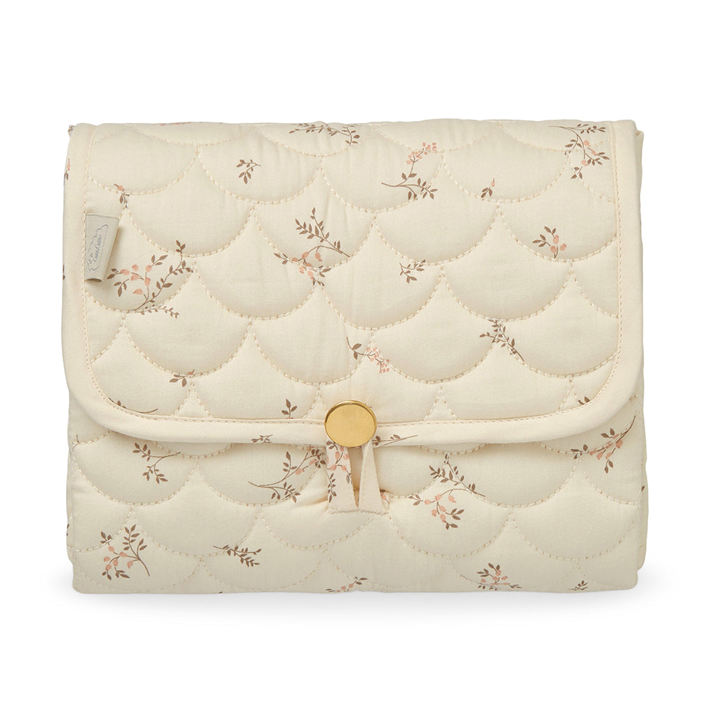 Cam Cam skötunderlägg, Quilet - Ashley Latte