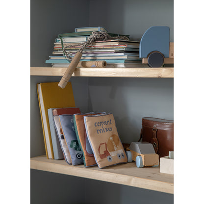 Sebra tygbok, Busy Builders