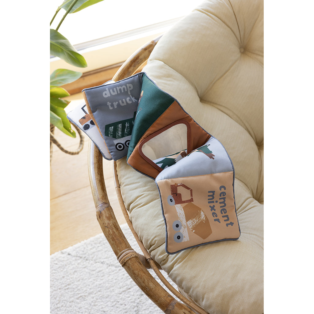 Sebra tygbok, Busy Builders