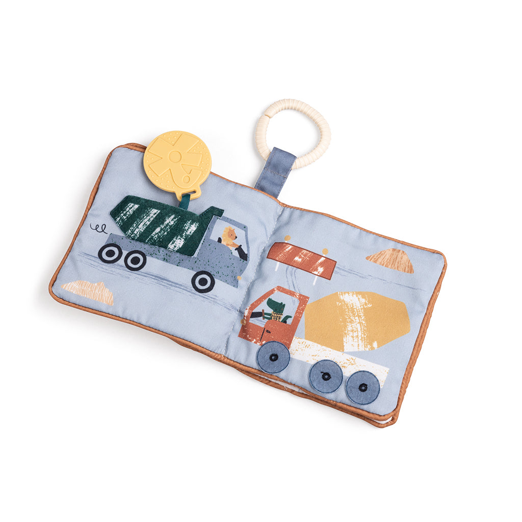 Sebra aktivitetsbok, tyg - Busy Builders